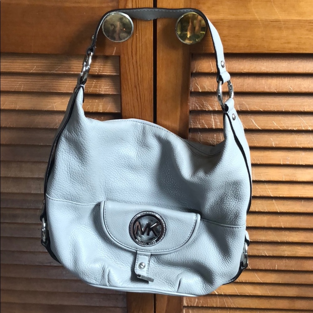 Grey Michael Kors Purse